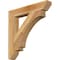 Ekena Millwork Imperial Slat Rough Sawn Bracket, Western Red Cedar, 4"W x 26"D x 26"H BKT04X26X26IMP06RWR - alternate 1